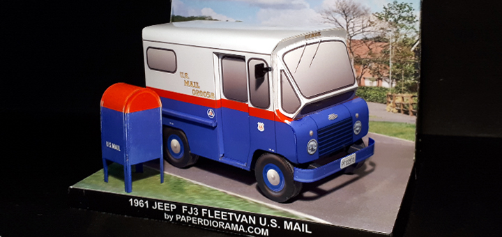 Почтовый фургон Jeep FJ3 Fleetvan