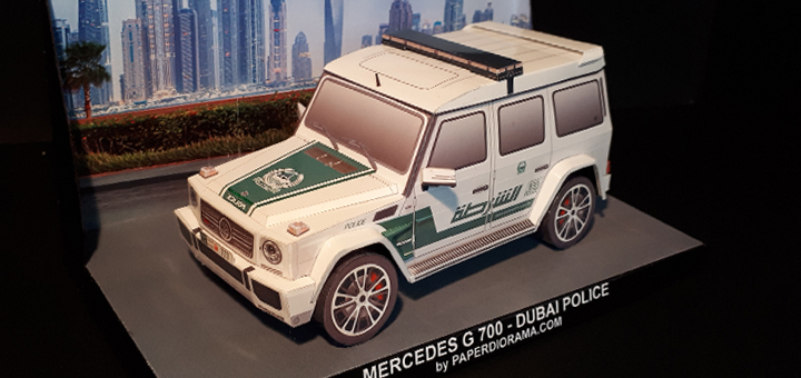 Mercedes G700 полиции Дубая