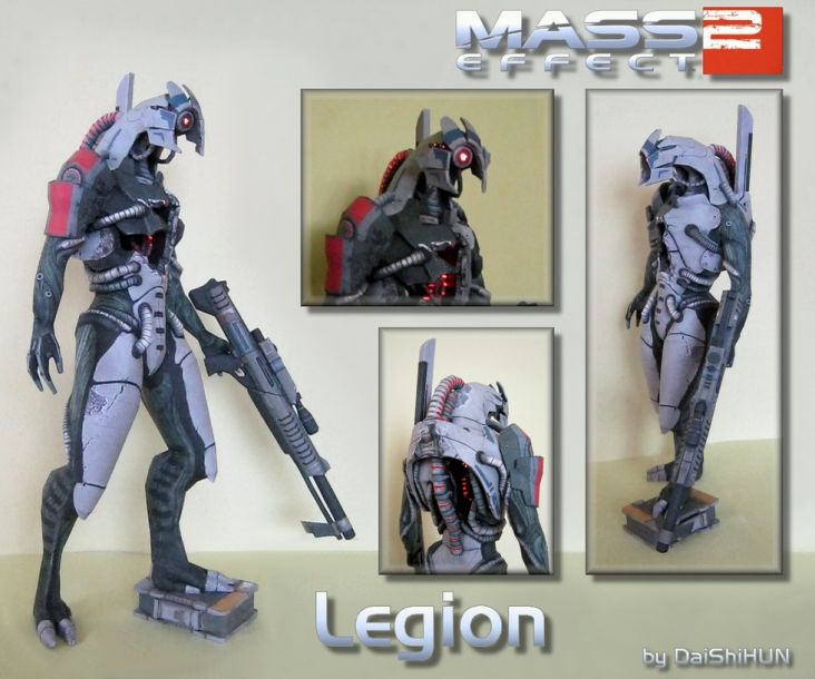 Бумажная модель Легион (Mass Effect 2)