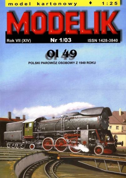 Modelik - 1/2003 - Паровоз Ol49