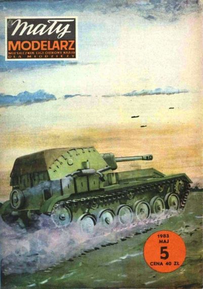 Maly Modelarz - 5/1983 - Самоходная установка СУ-76М