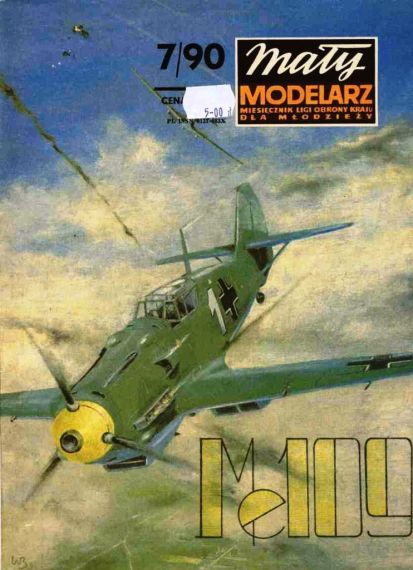 Maly Modelarz - 7/1990 - Истребитель Messerschmitt Bf.109E