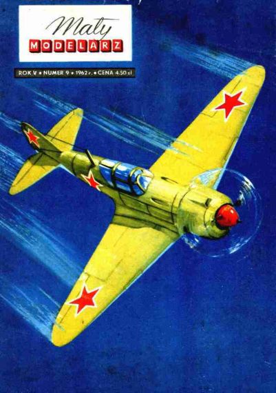Maly Modelarz - 9/1962 - Истребитель Ла-5