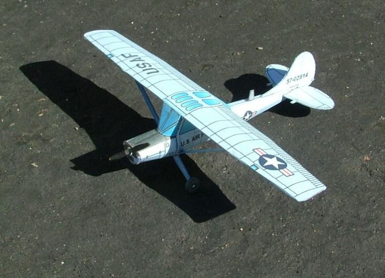 Самолет O-1 Bird Dog