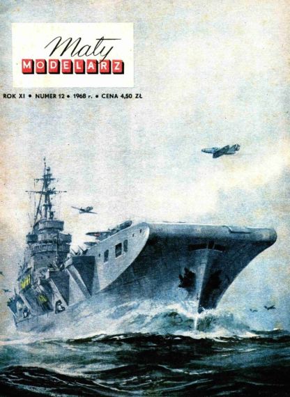 Maly Modelarz - 12/1968 - Авианосец Арроманш