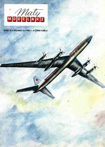 Maly Modelarz - 5/1961 - Турбовинтовой пассажирский самолет Ту-114