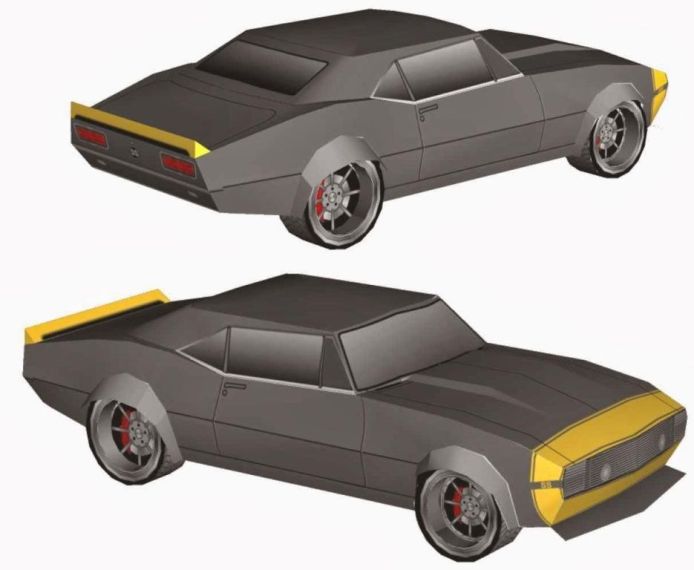 Автомобиль Chevrolet Camaro 1967 (Трансформеры)