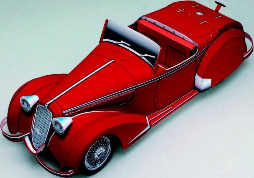 Автомобиль Alfa Romeo 8C2900B Corto
