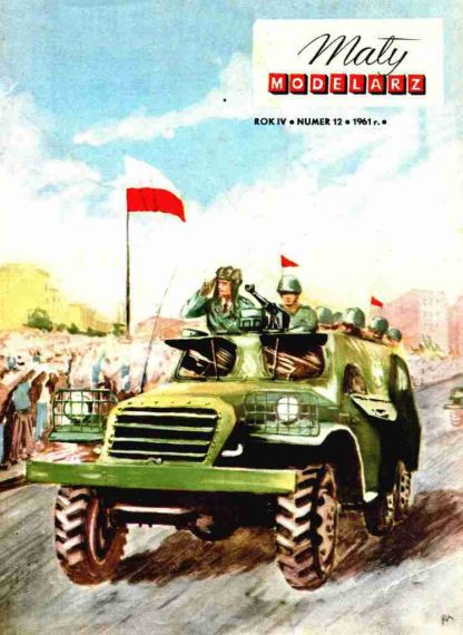 Maly Modelarz - 12/1961 - Бронетранспортер БТР-152