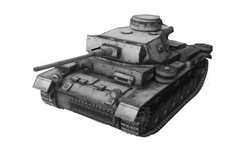 Бумажная модель Танк PzKpfw III