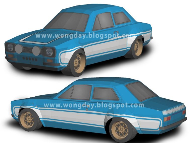 Автомобиль Ford Escort Mk 1 (Форсаж)