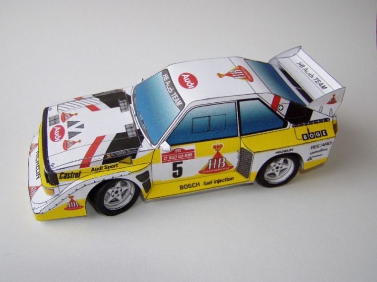 Автомобиль Audi Quattro S1 San Remo