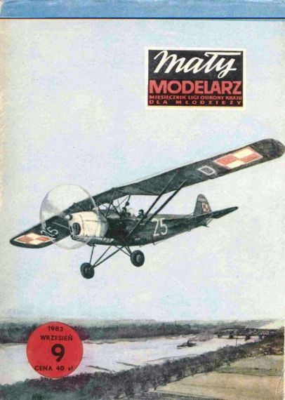 Maly Modelarz - 9/1983 - Учебно-тренировочный самолет RWD-8 PWS