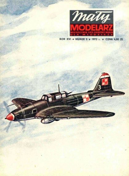 Maly Modelarz - 5/1973 - Штурмовик Ил-2
