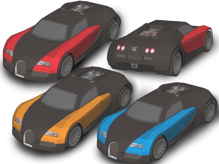 Автомобиль Bugatti Veyron