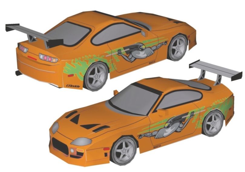 Автомобиль Toyota Supra 1994 (Форсаж)