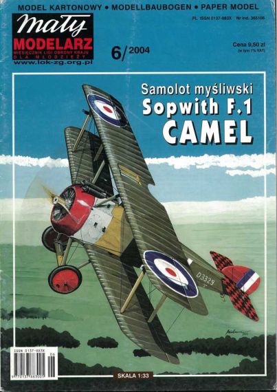 Maly Modelarz - 6/2004 - Истребитель Sopwith Camel