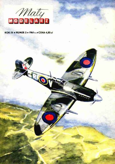 Maly Modelarz - 3/1961 - Истребитель Spitfire