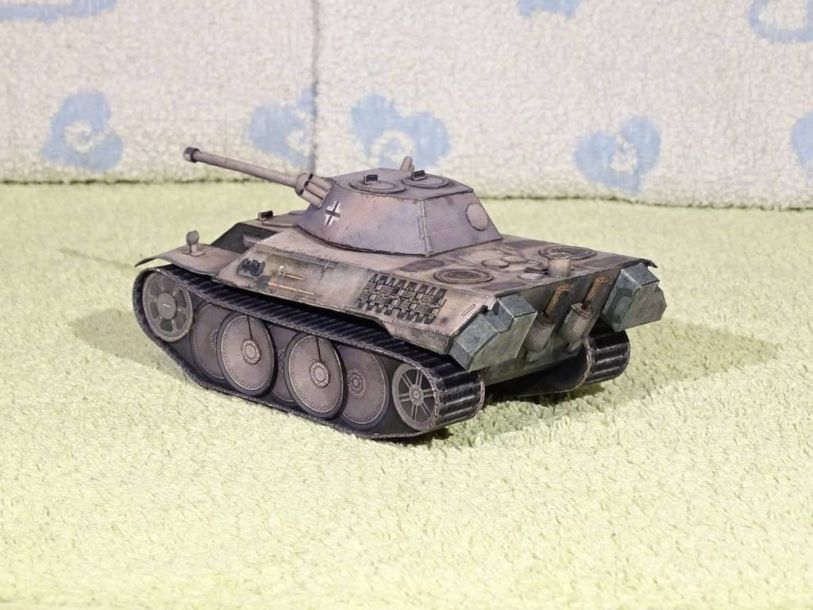 Журнал Макет танка - 002 - Танк VK 1602 Leopard