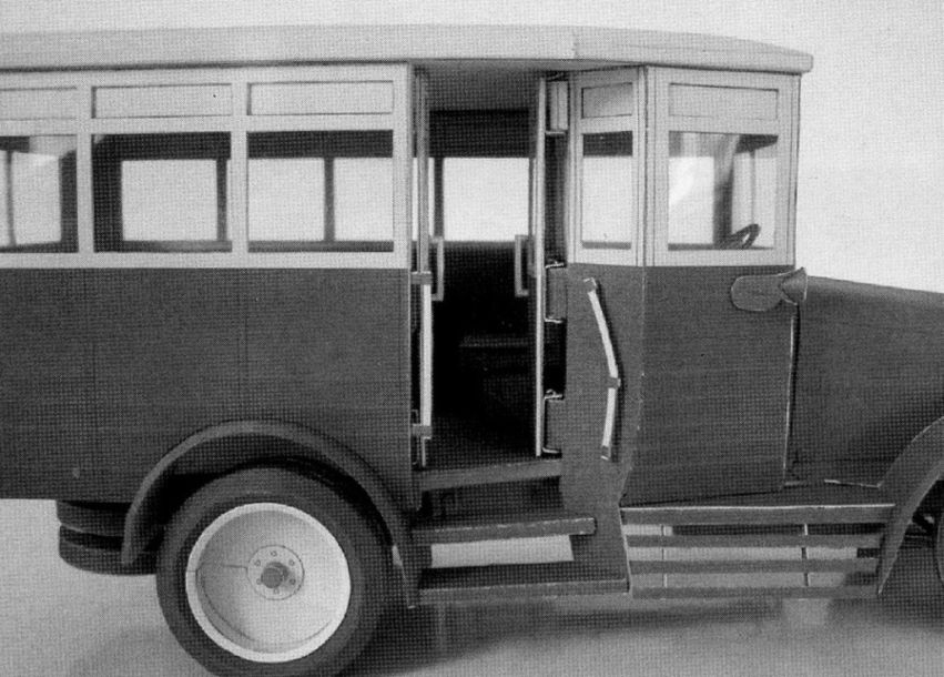 Журнал Бумажное моделирование - 14 - Автобус АМО-Ф-15