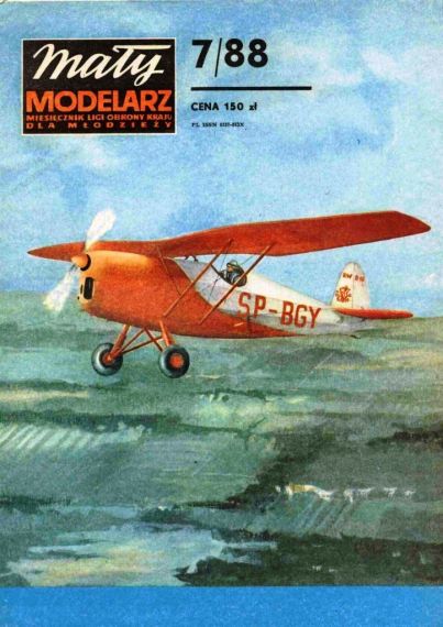 Maly Modelarz - 7/1988 - Учебно-тренировочный самолет RWD-10
