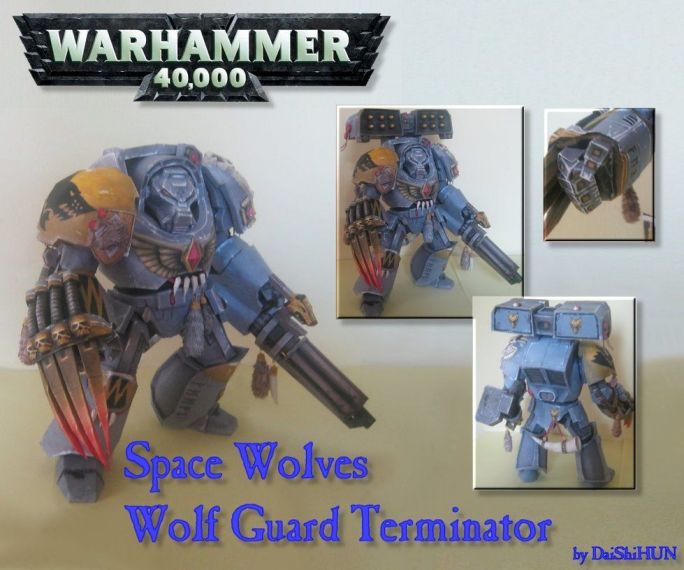 Терминатор Волчьей гвардии (Warhammer 40000)