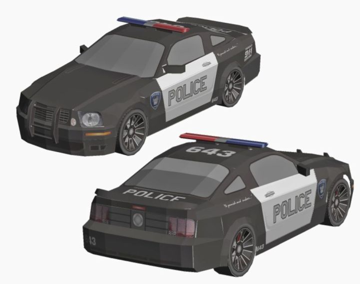 Автомобиль Ford Mustang Saleen S281 (Трансформеры)