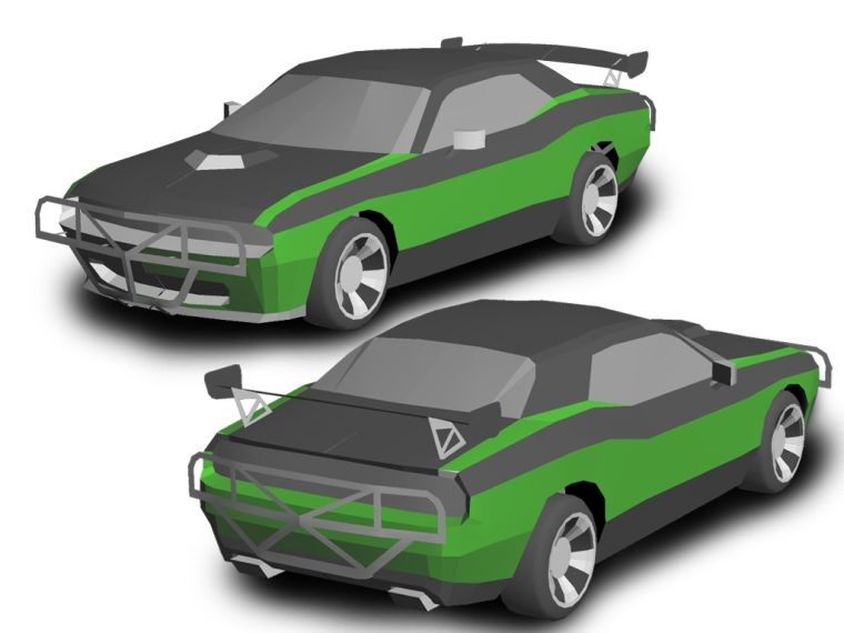 Автомобиль Dodge Challenger SRT8 (Форсаж)