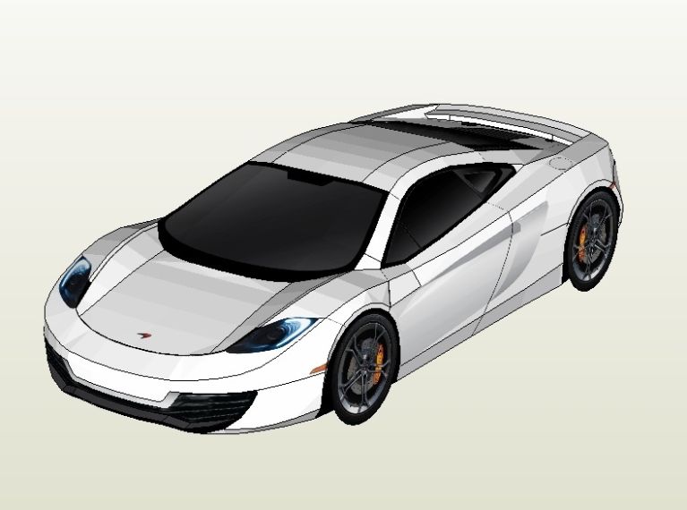 Автомобиль McLaren MP4-12C