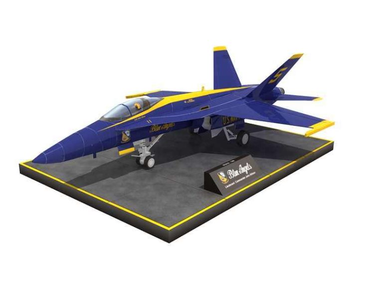 Истребитель McDonnell Douglas F/A-18 Голубые Ангелы