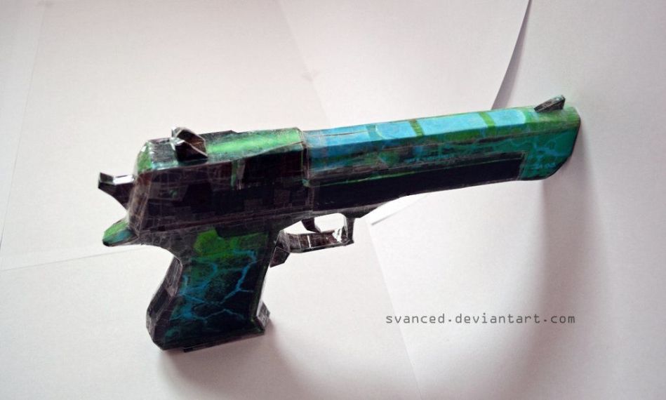 Пистолет Desert Eagle Green Vein (Crossfire)