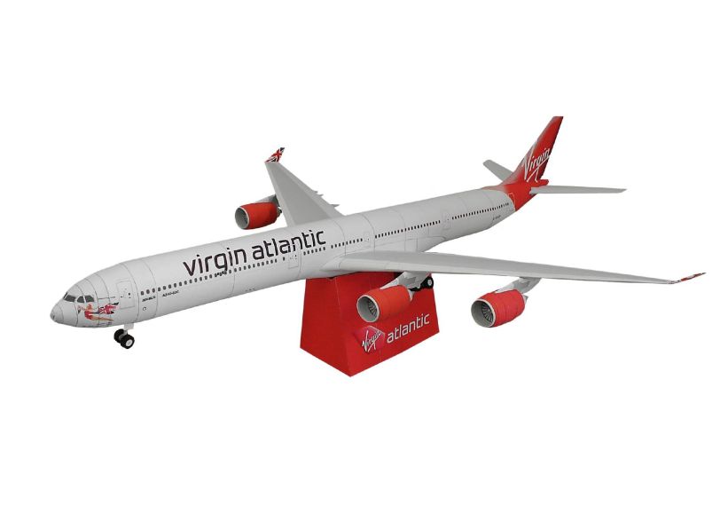 Авиалайнер Airbus A340-600 Virgin Atlantic