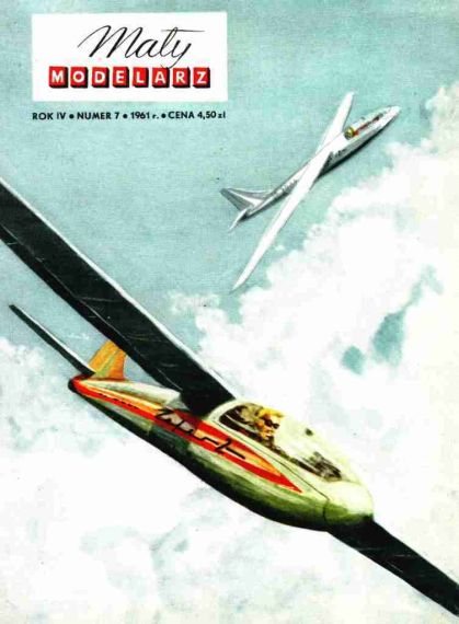 Maly Modelarz - 7/1961 - Планер SZD-19-Z Zefir