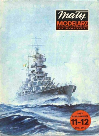 Maly Modelarz - 11-12/1983 - Линкор Витторио Венето