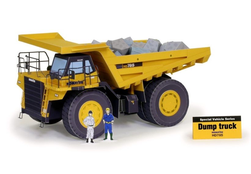 Карьерный самосвал Komatsu HD-785