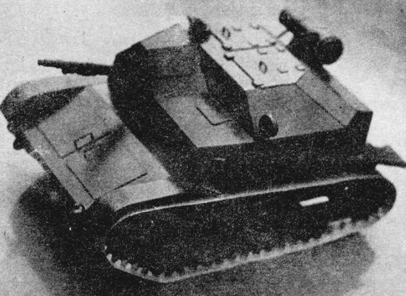 Журнал Maly Modelarz - 9/1966 - Безбашенный танк TKS