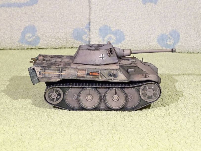 Журнал Макет танка - 002 - Танк VK 1602 Leopard
