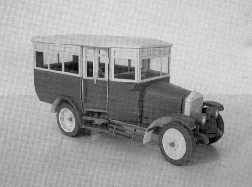Журнал Бумажное моделирование - 14 - Автобус АМО-Ф-15