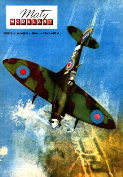 Maly Modelarz - 5/1967 - Истребитель Spitfire Mk.VB