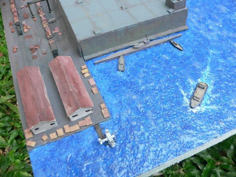 Диорама Бункер подводных лодок