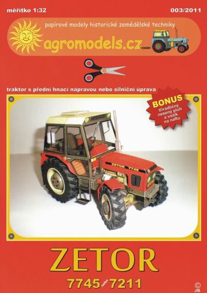 Agromodels - 03 - Колесный трактор Zetor 7745/7211