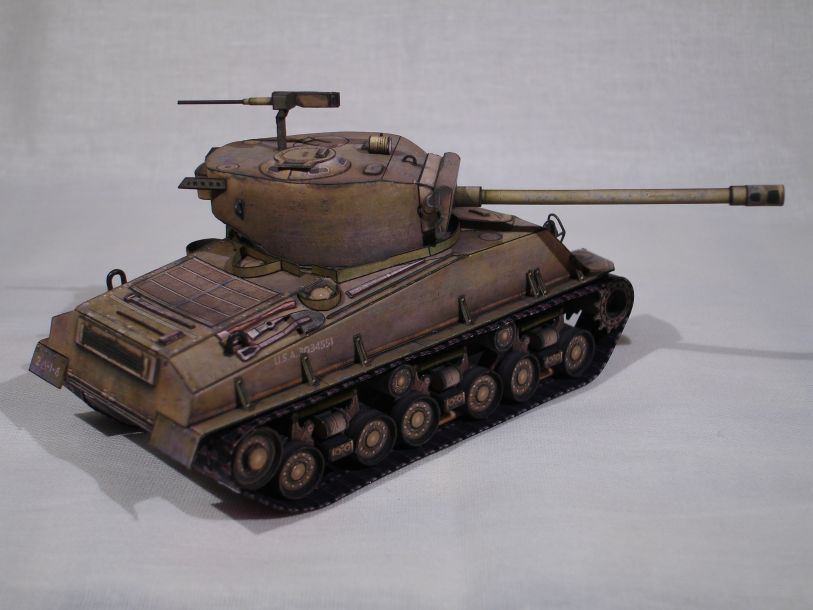 Журнал Макет танка - 026 - Танк М4А3Е8 Sherman