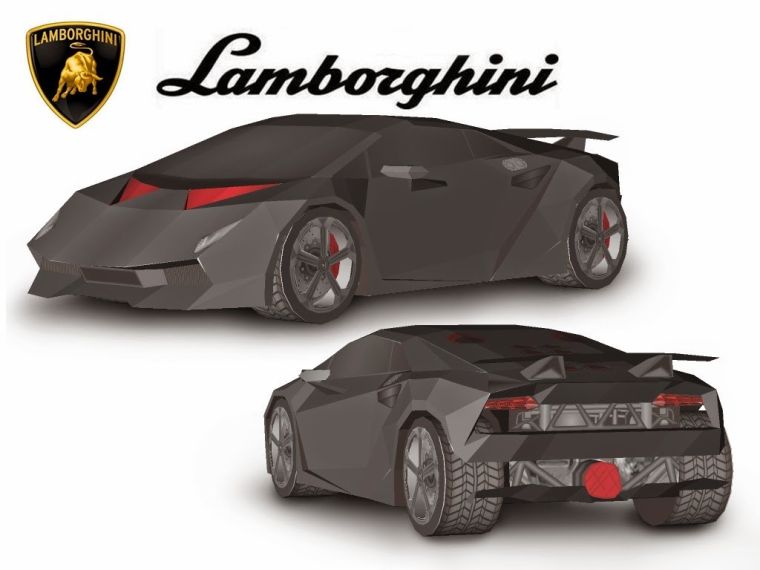 Автомобиль Lamborghini Sesto Elemento