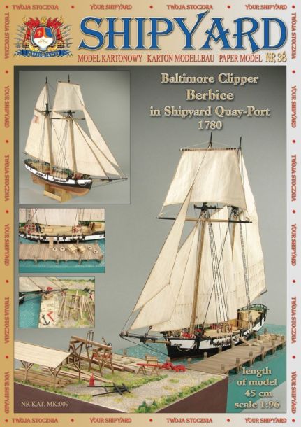 Журнал Shipyard - 38 - Клипер Berbice (1780)