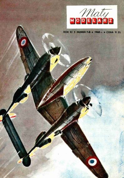 Maly Modelarz - 7-8/1968 - Истребитель P-38 Lightning