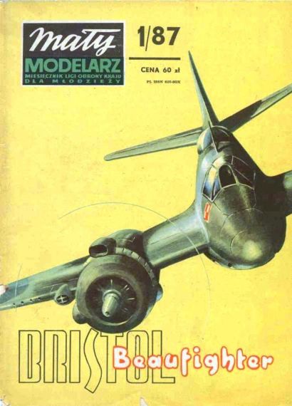 Maly Modelarz - 1/1987 - Истребитель Bristol Beaufighter