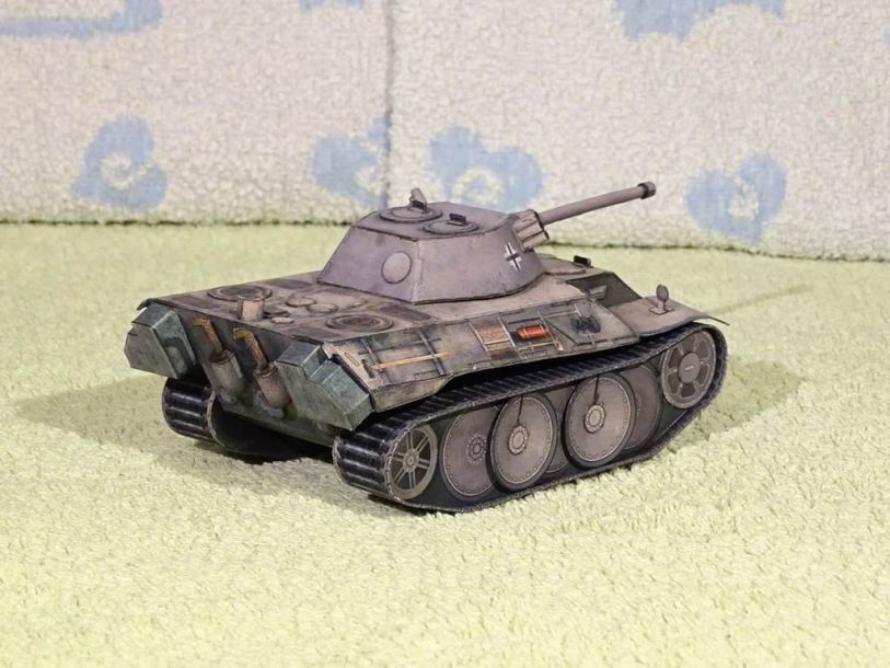 Журнал Макет танка - 002 - Танк VK 1602 Leopard