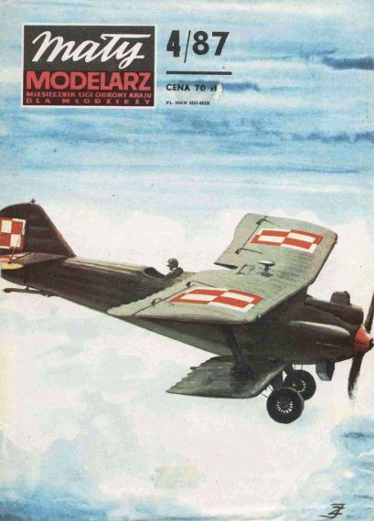 Maly Modelarz - 4/1987 - Бомбардировщик Breguet Br.19