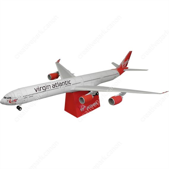 Самолёт Virgin Atlantic AIRBUS A340-600
