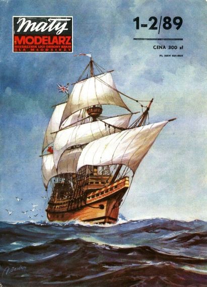 Maly Modelarz - 1-2/1989 - Торговое судно Mayflower